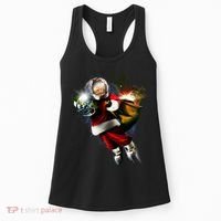 Astronaut Santa Claus In Space Women's Tank Top thumb 0