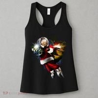 Astronaut Santa Claus In Space Women's Tank Top thumb 3