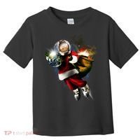 Astronaut Santa Claus In Space Toddler T-Shirt thumb 0