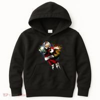 Astronaut Santa Claus In Space Kids Hoodie thumb 0