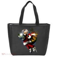 Astronaut Santa Claus In Space Tote Bag thumb 0