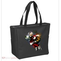 Astronaut Santa Claus In Space Tote Bag thumb 2