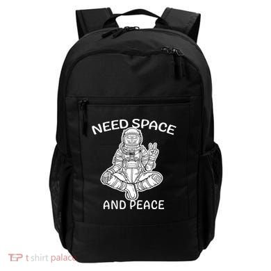 Astronaut Skeleton Need Space And Peace Backpack