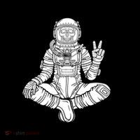 Astronaut Skeleton Need Space And Peace Coffee Mug thumb 5
