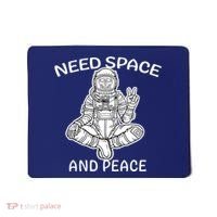 Astronaut Skeleton Need Space And Peace Mousepad thumb 0