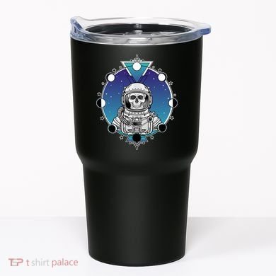 Astronaut Skeleton Star Sky Moon Phases Tumbler