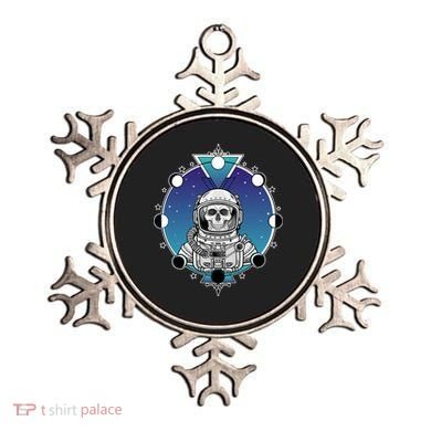 Astronaut Skeleton Star Sky Moon Phases Ornament