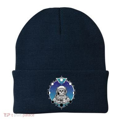 Astronaut Skeleton Star Sky Moon Phases Beanie