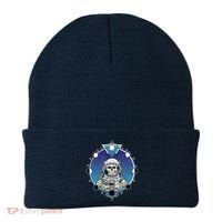 Astronaut Skeleton Star Sky Moon Phases Beanie thumb 0
