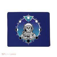 Astronaut Skeleton Star Sky Moon Phases Mousepad thumb 0