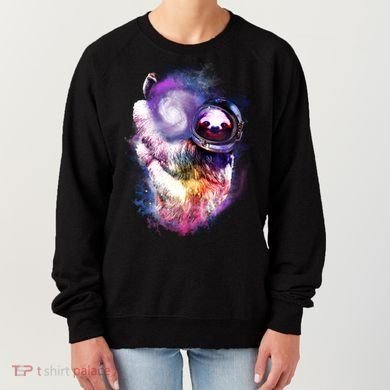 Astronaut Sloth Hanging In Space Women's Sweatshirt