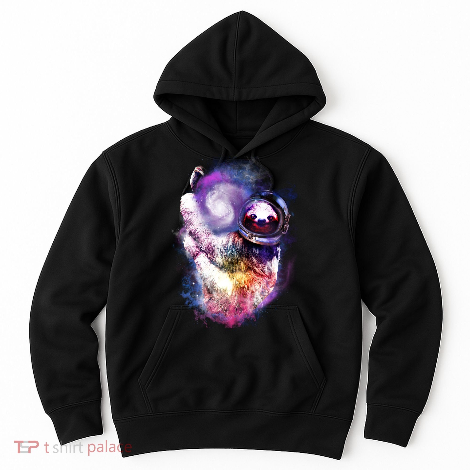 Astronaut Sloth Hanging In Space Hoodie