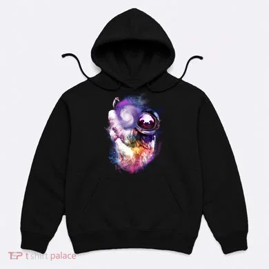 Astronaut Sloth Hanging In Space Hoodie