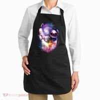 Astronaut Sloth Hanging In Space Apron thumb 2