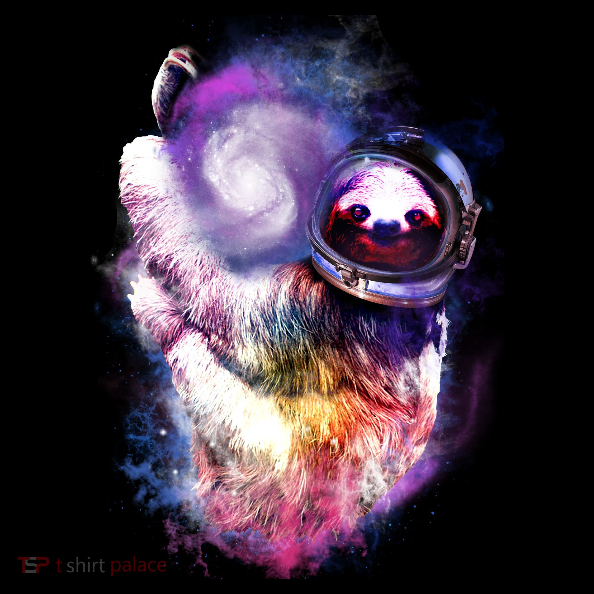 Astronaut Sloth Hanging In Space Sweatshirt