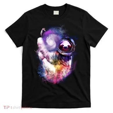 Astronaut Sloth Hanging In Space T-Shirt