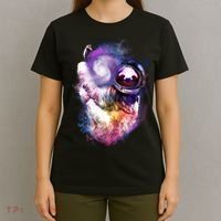 Astronaut Sloth Hanging In Space T-Shirt thumb 4