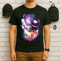 Astronaut Sloth Hanging In Space T-Shirt thumb 6