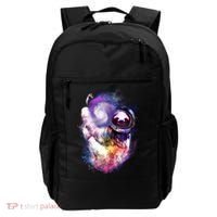 Astronaut Sloth Hanging In Space Backpack thumb 0