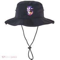 Astronaut Sloth Hanging In Space Bucket Hat thumb 0