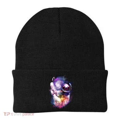 Astronaut Sloth Hanging In Space Beanie