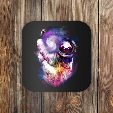 Astronaut Sloth Hanging In Space Coaster