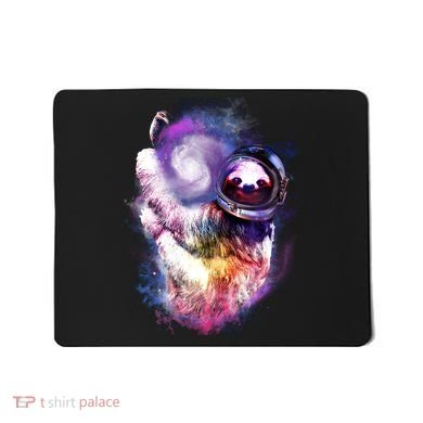 Astronaut Sloth Hanging In Space Mousepad
