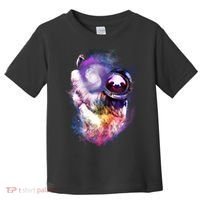 Astronaut Sloth Hanging In Space Toddler T-Shirt thumb 0