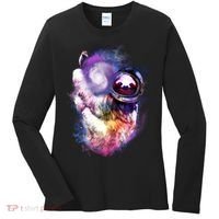 Astronaut Sloth Hanging In Space Women's Long Sleeve Shirt thumb 0