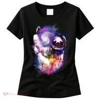 Astronaut Sloth Hanging In Space Women's T-Shirt thumb 0