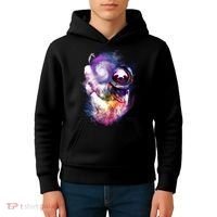 Astronaut Sloth Hanging In Space Kids Hoodie thumb 4