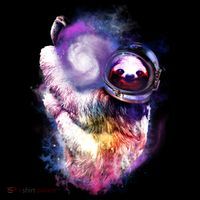 Astronaut Sloth Hanging In Space Kids Hoodie thumb 5