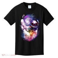 Astronaut Sloth Hanging In Space Kids T-Shirt thumb 0