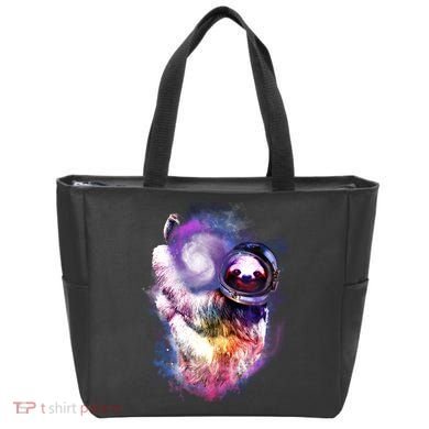 Astronaut Sloth Hanging In Space Tote Bag