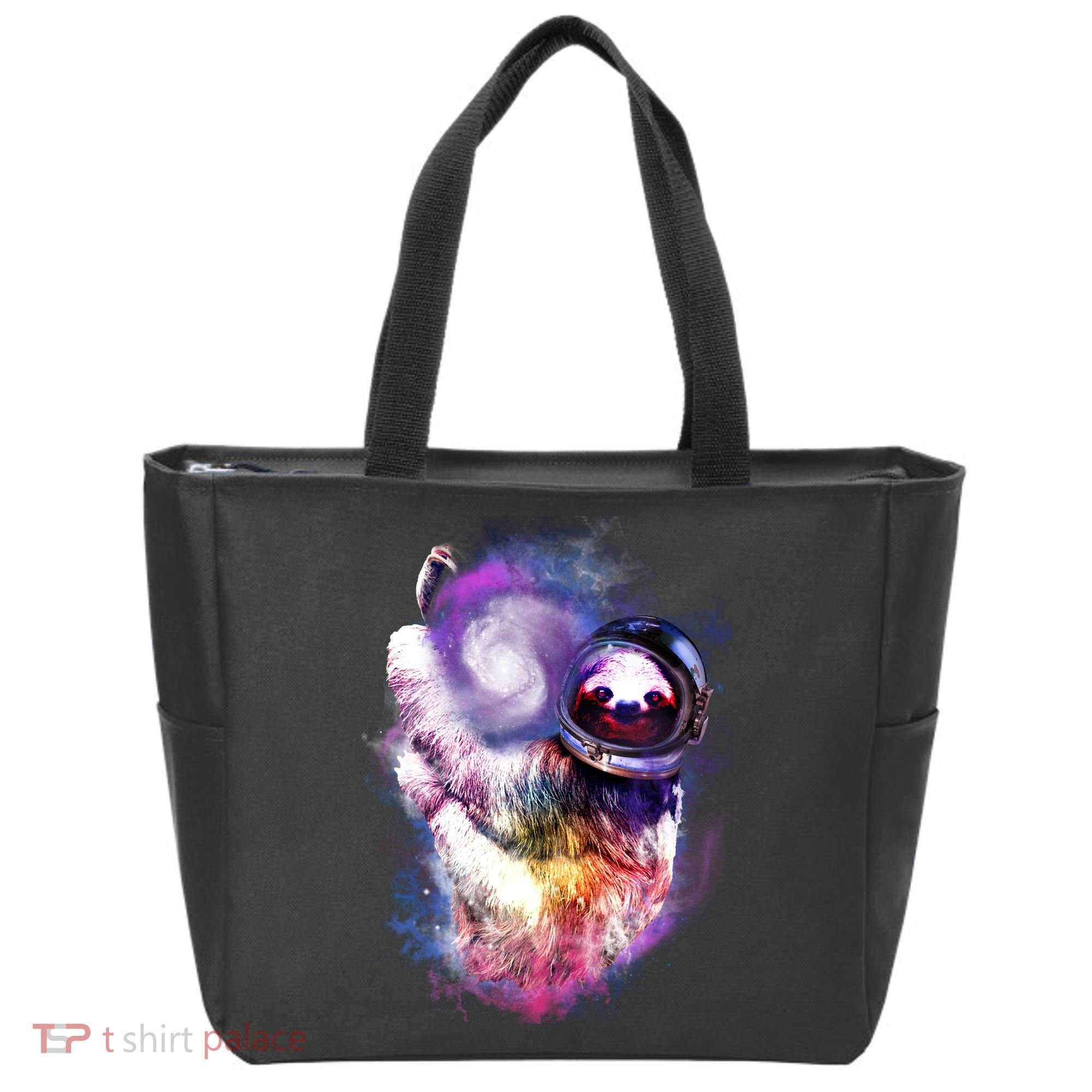 Astronaut Sloth Hanging In Space Tote Bag