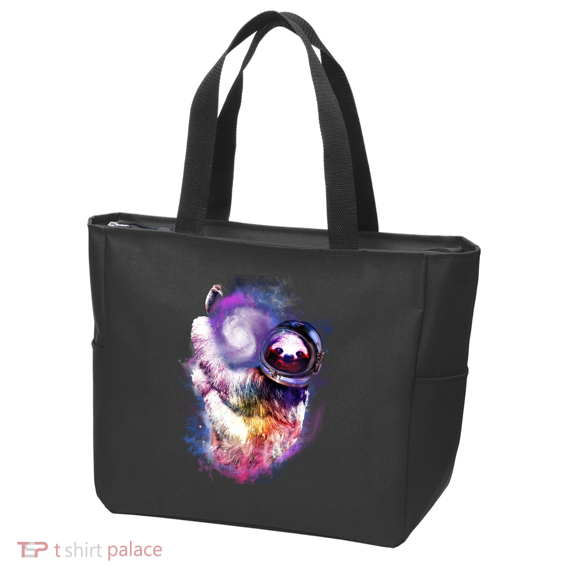Astronaut Sloth Hanging In Space Tote Bag