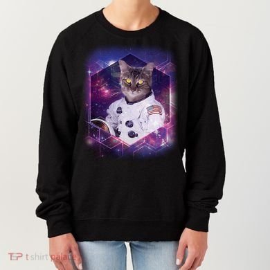 Astronaut Space Cat1 Women's Sweatshirt