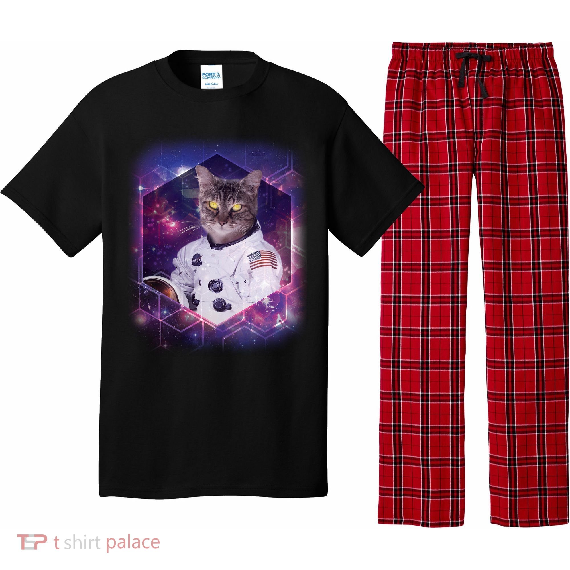 Astronaut Space Cat1 Pajama Set