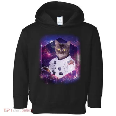 Astronaut Space Cat1 Toddler Hoodie