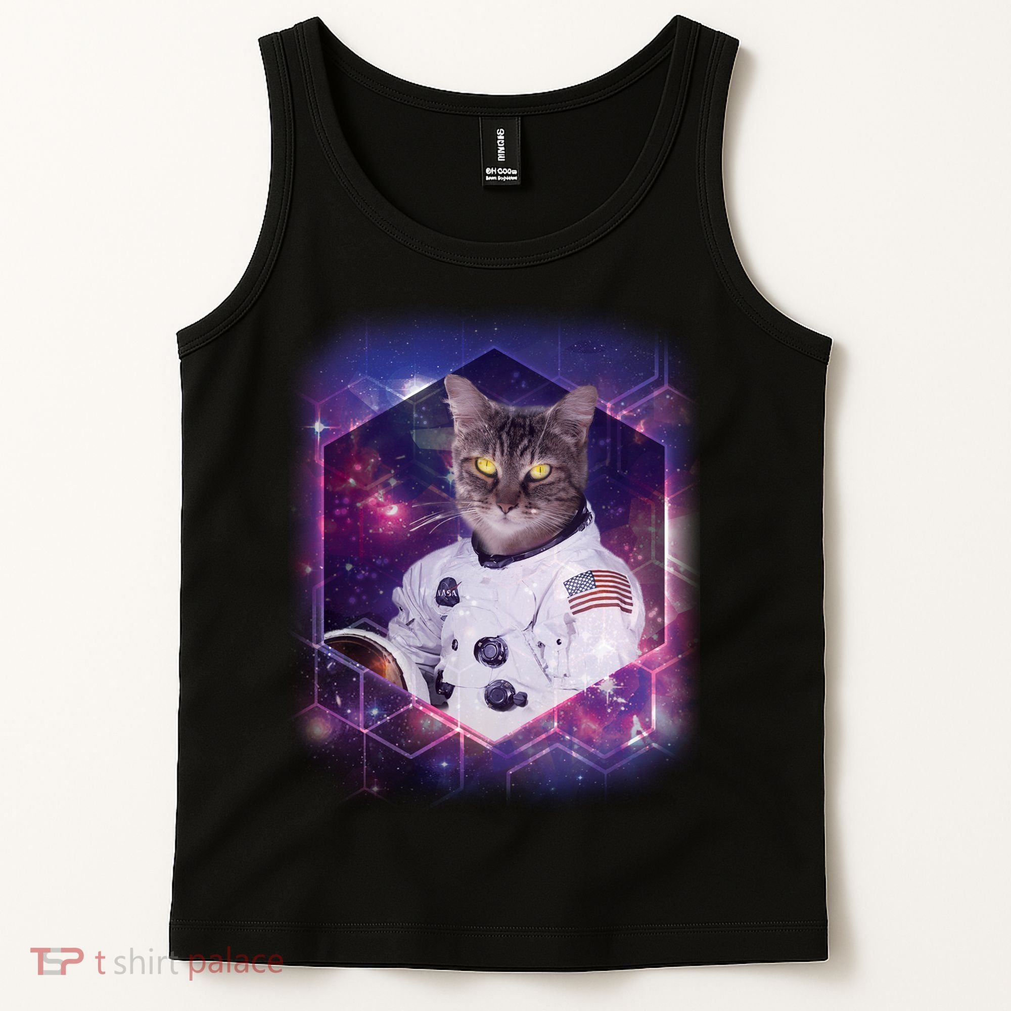 Astronaut Space Cat1 Tank Top