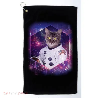 Astronaut Space Cat1 Golf Towel