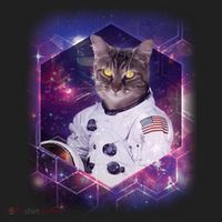 Astronaut Space Cat1 Golf Towel thumb 3