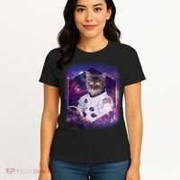 Astronaut Space Cat1 Women's T-Shirt thumb 4