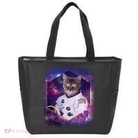Astronaut Space Cat1 Tote Bag thumb 0