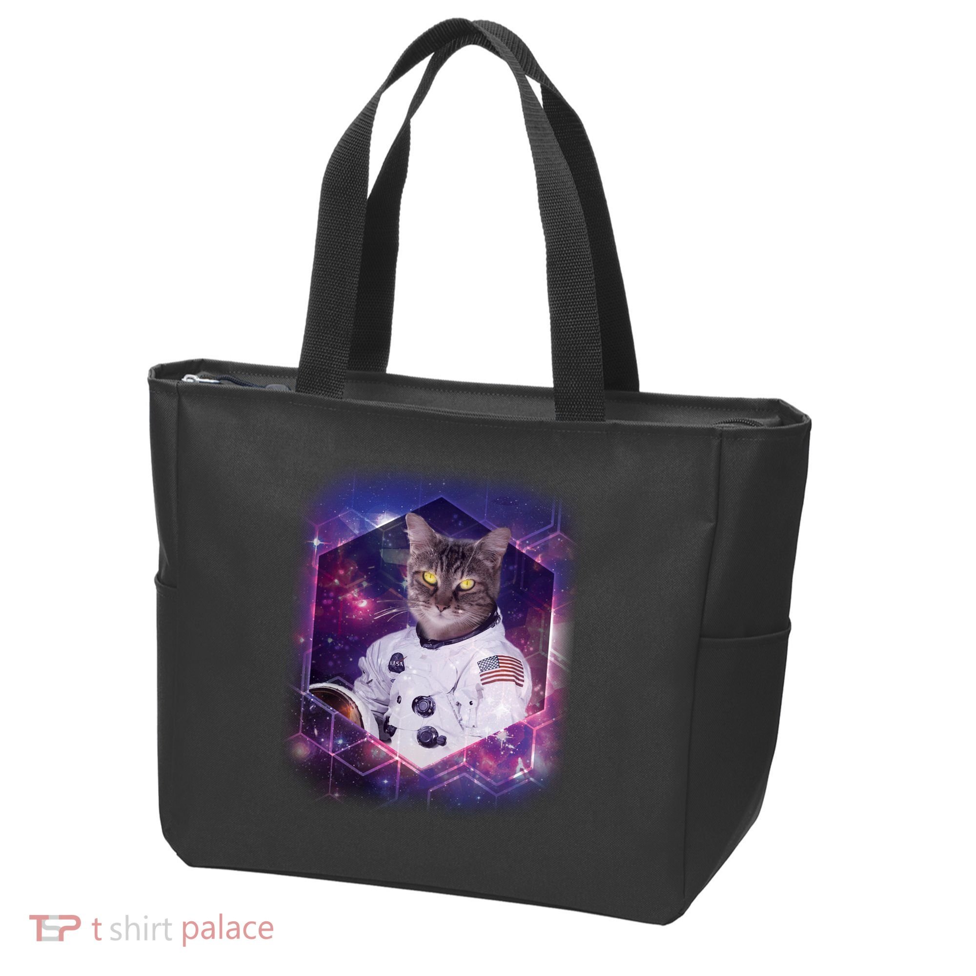 Astronaut Space Cat1 Tote Bag