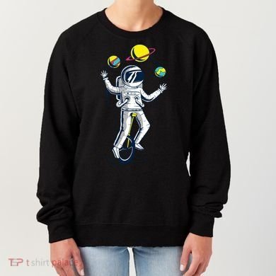 Astronaut Space Juggler Women's Sweatshirt