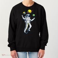 Astronaut Space Juggler Women's Sweatshirt thumb 0