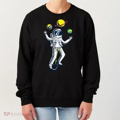 Astronaut Space Juggler Women's Sweatshirt