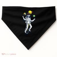 Astronaut Space Juggler USA-Made Doggie Bandana thumb 0