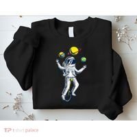 Astronaut Space Juggler Sweatshirt thumb 2